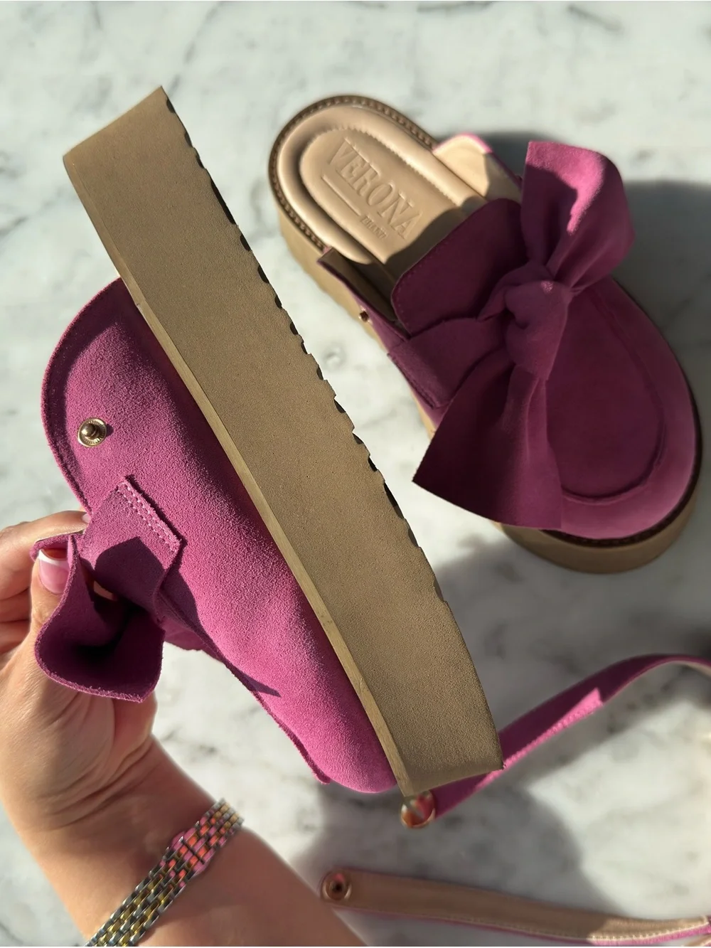 No Brand name natural suede